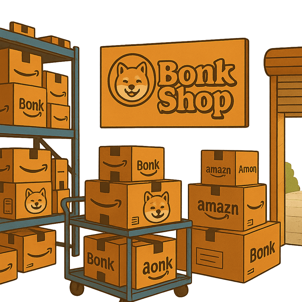 BonkShop Hero Illustration